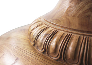 48" Charlotte Pedestal Table (Golden Oak)
