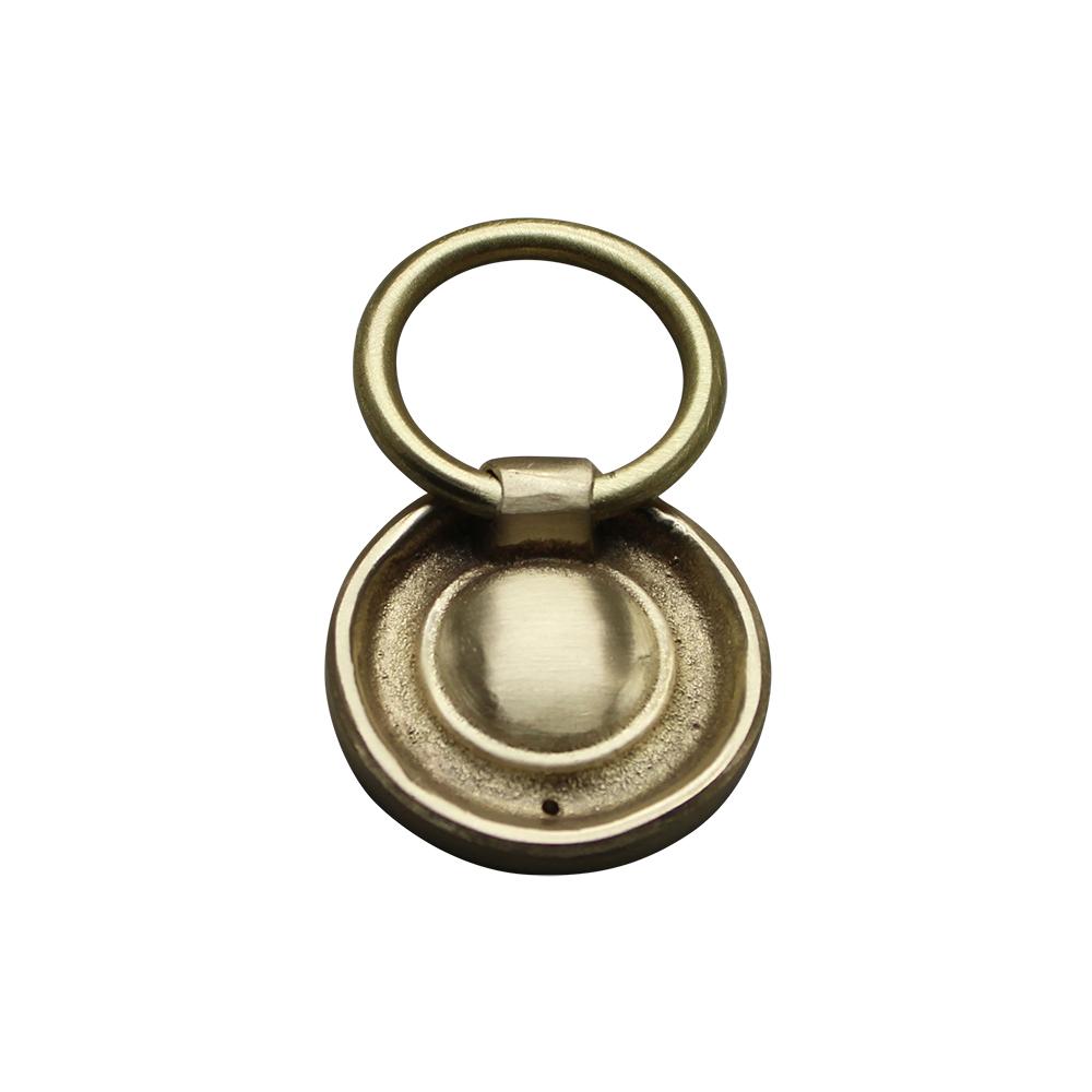 Utopia Alley Medici Ring Pull, Antique Brass, 1 5/8" Diameter  HW133PLAB021 - The Home Depot