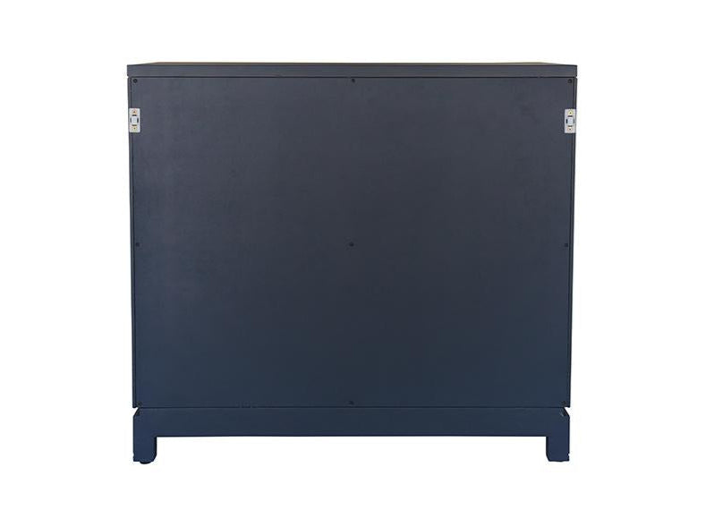 Small Carlyle Campaign Dresser - Navy | AVE HOME