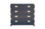 Large Carlyle Campaign Dresser - Navy
